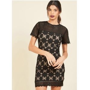 NWT ModCloth “At Any Date Lace Dress”
